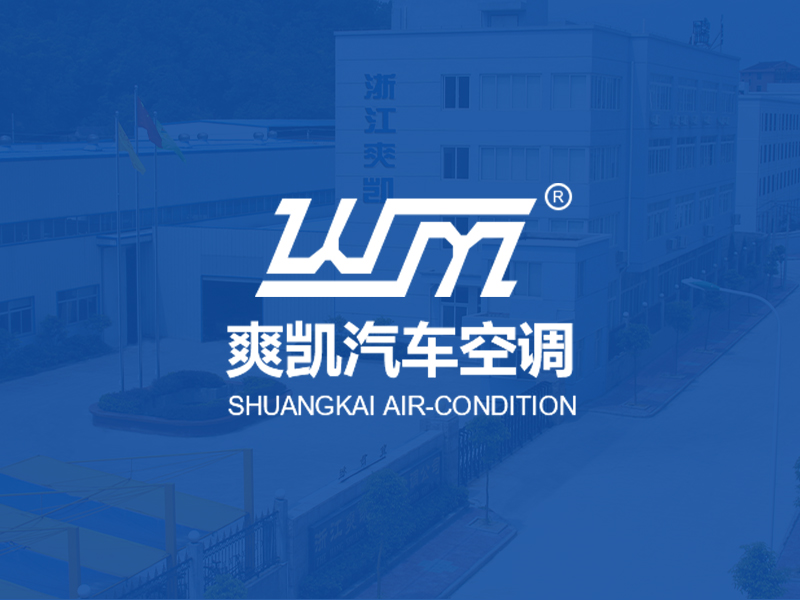 热烈庆祝浙江爽凯汽车空调有限公司官方网站上线!